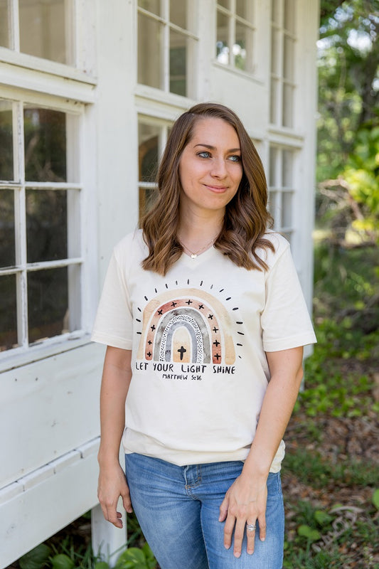 Let Your Light Shine Graphic Tee